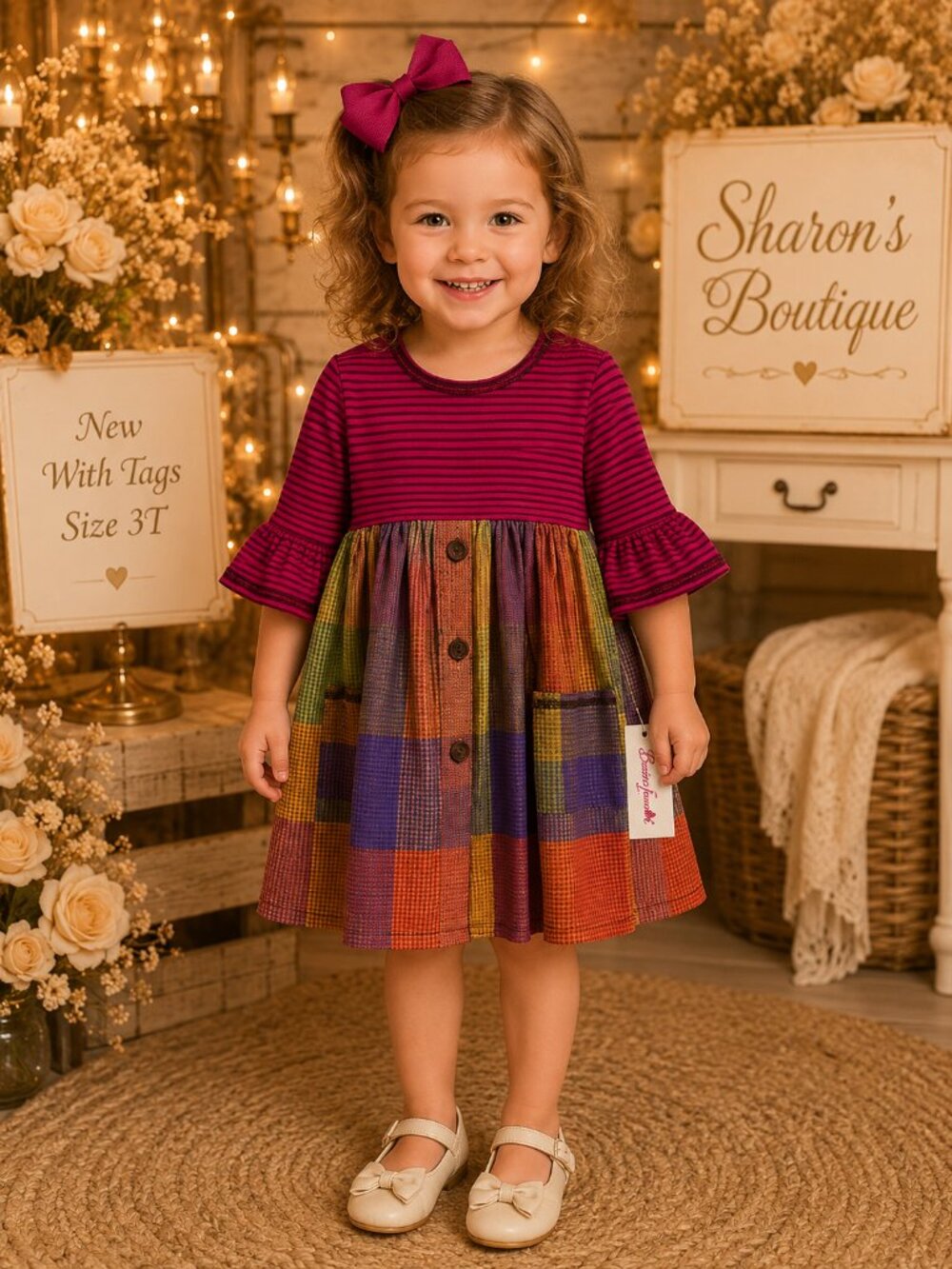 BONNIE JEAN GIRLS SIZE 3T — NEW WITH TAGS 🍂